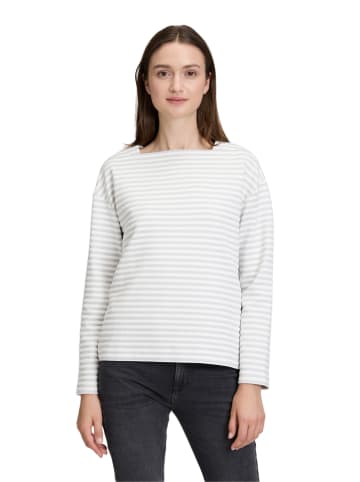 Swatshirt in Weiß/ Grau
