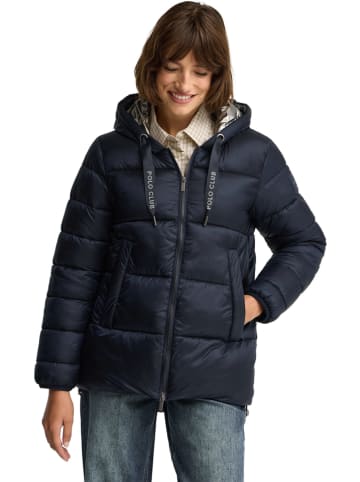 Steppjacke in Dunkelblau