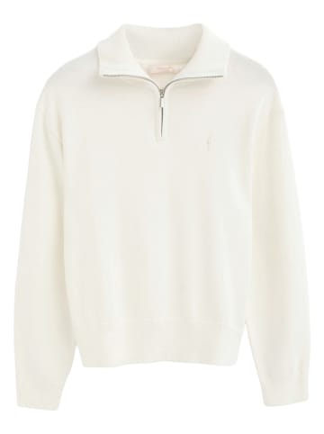 2er-Set: Pullover in Dunkelblau/ Creme
