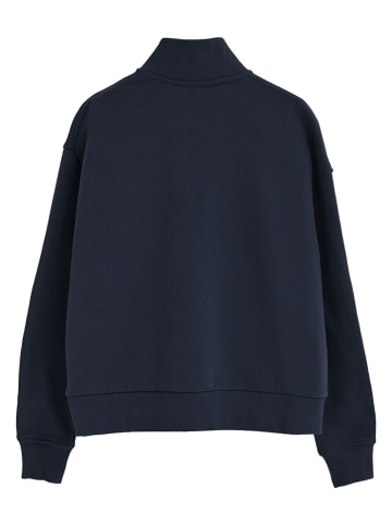 Sweatvest donkerblauw