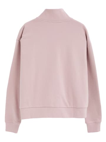 Sweatjacke in Rosa
