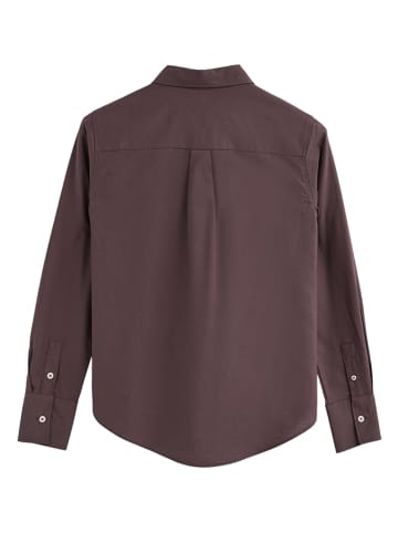 Blouse - regular fit - bruin