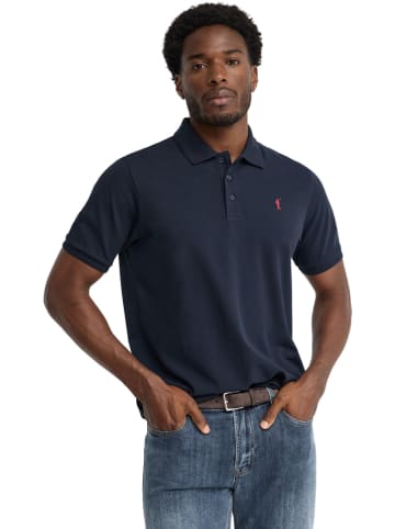 Poloshirt in Dunkelblau