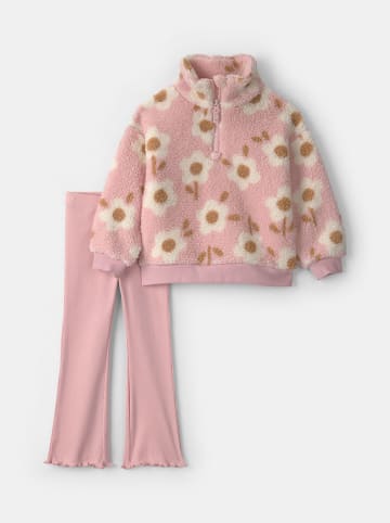 2-delige outfit lichtroze