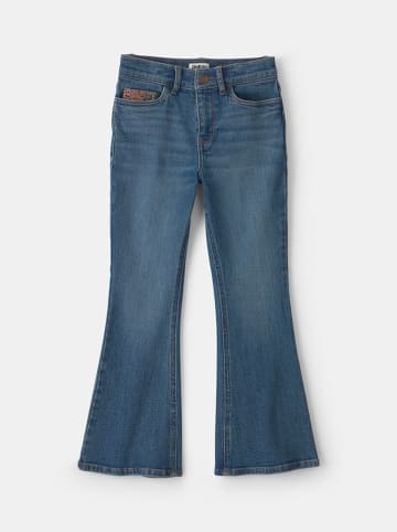 Dżinsy - Flare fit - w kolorze niebieskim