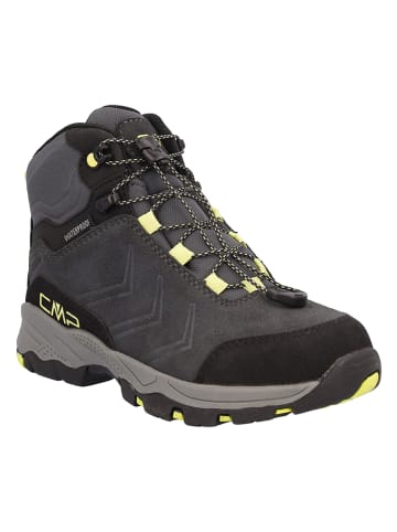 Leder-Trekkingschuhe "Melnick Mid" in Anthrazit