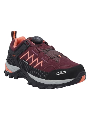 Leder-Trekkingschuhe "Rigel Low" in Rot
