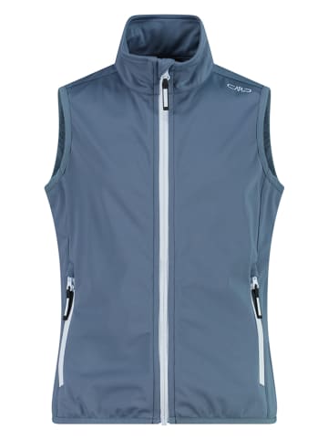Softshellweste in Blau