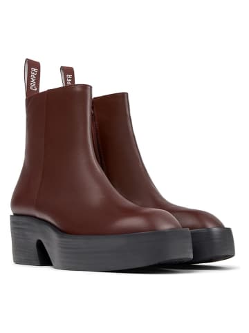 Leren boots bordeaux