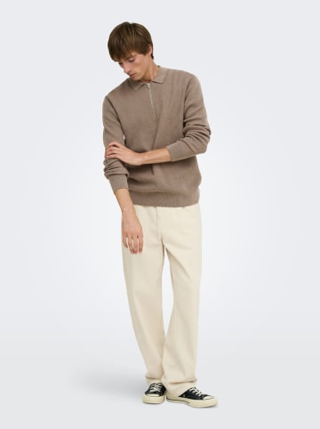 Pullover "Phil" in Taupe