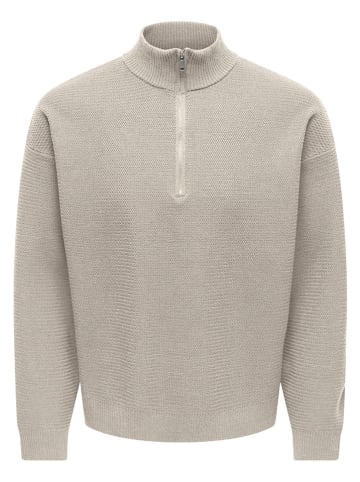 Sweter "Carter" w kolorze beżowym