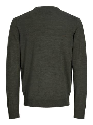 Wollpullover in Khaki