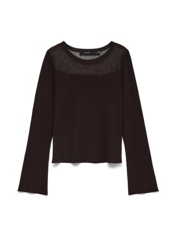 Pullover in Dunkelbraun