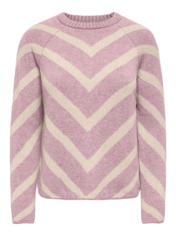Sweter w kolorze jasnoróżowym