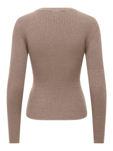 Sweter w kolorze jasnobrązowym