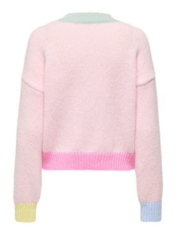 Sweter w kolorze jasnoróżowym