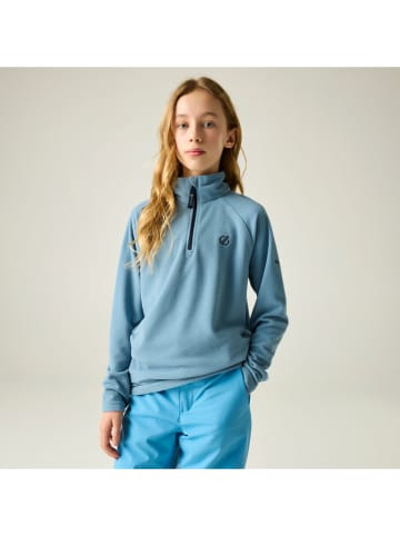 Fleece trui "Freehand" lichtblauw