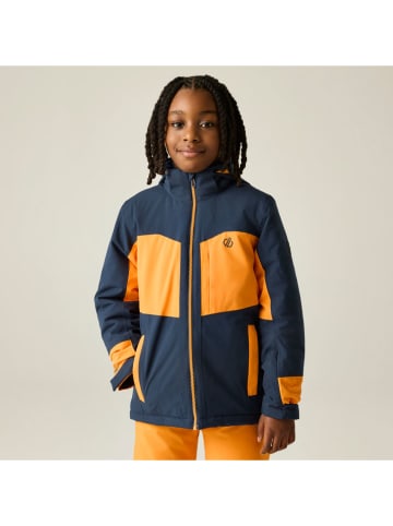 Ski-/ Snowboardjacke "RipIt" in Dunkelblau/ Orange