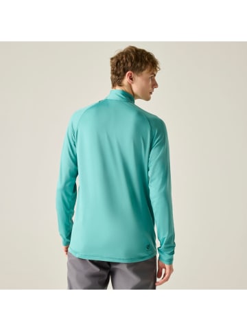 Fleece trui "Fuse Up II" turquoise
