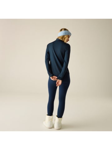 Functionele longsleeve "Lowline II" donkerblauw