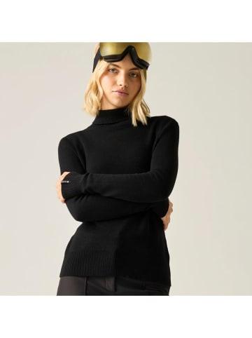 Fleece trui "Diam" zwart
