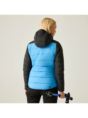 Steppjacke "Aero Fuse" in Schwarz/ Blau