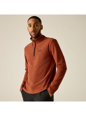 Fleecepullover "Thompson Marl" in Orange
