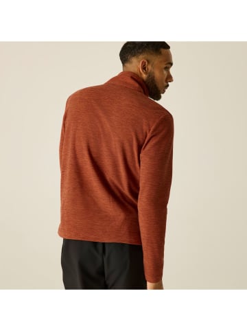 Fleecepullover "Thompson Marl" in Orange