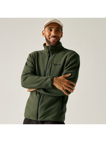 Fleece vest "Brinnden" olijfgroen