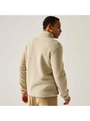 Fleece trui "Frankie Borg"crème