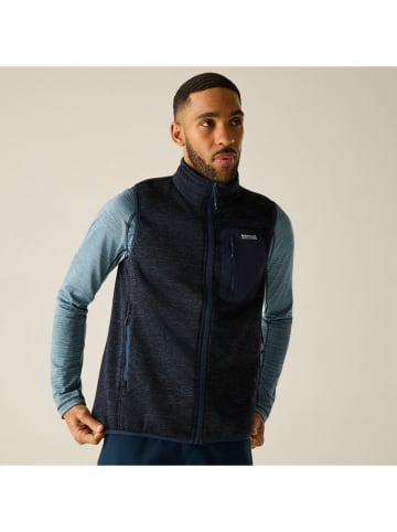 Fleece bodywarmer "Newhill" donkerblauw