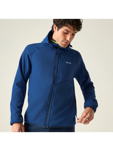 Softshelljas "Ossek" blauw