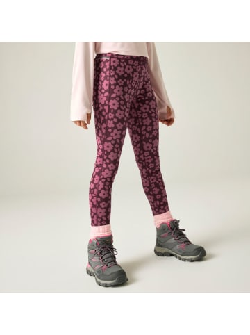Funktionsleggings "Barlia" in Bordeaux/ Pink