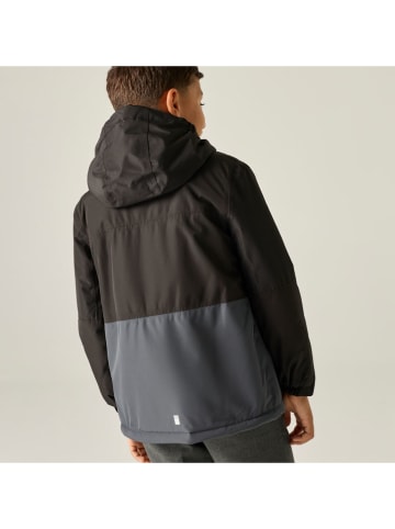Regenjacke "Beamz" in Anthrazit/ Grau