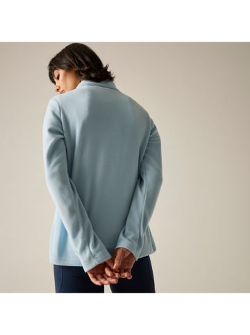 Fleecepullover "Sweethart" in Hellblau