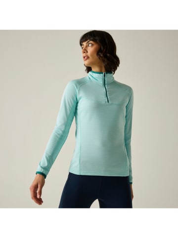 Fleece trui "Yonder II" turquoise