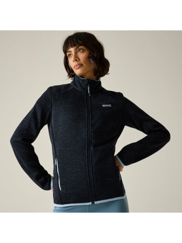 Fleece vest "Newhill" donkerblauw