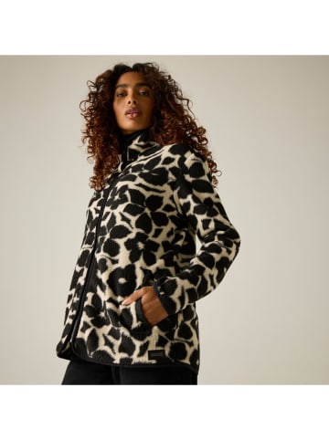 Fleece vest "Frankie" zwart/crème