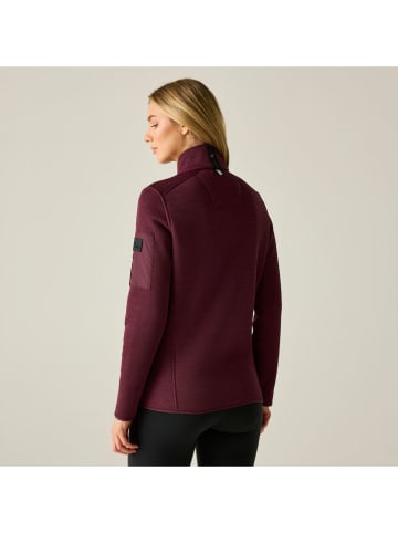 Fleecejacke "Karmila" in Bordeaux