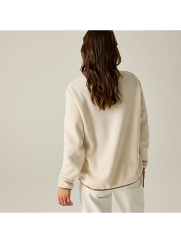 Fleecepullover "Frankie" in Creme