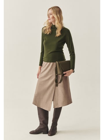 Wollpullover in Khaki