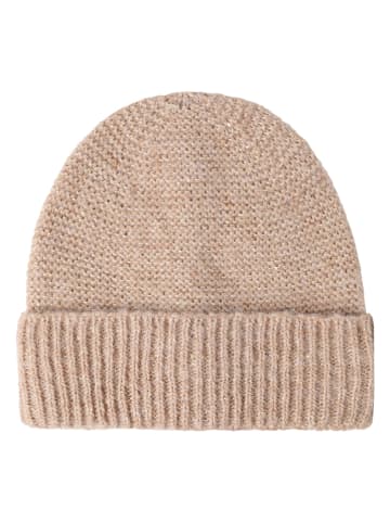 WOMEN/SEQILA knitwear cap/new champagne sequin beige
