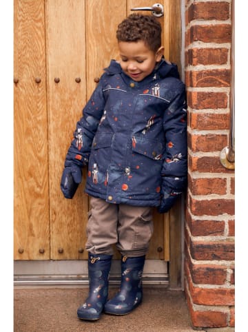 Winterjas blauw