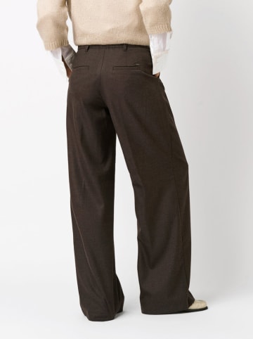 Marlenehose in Braun