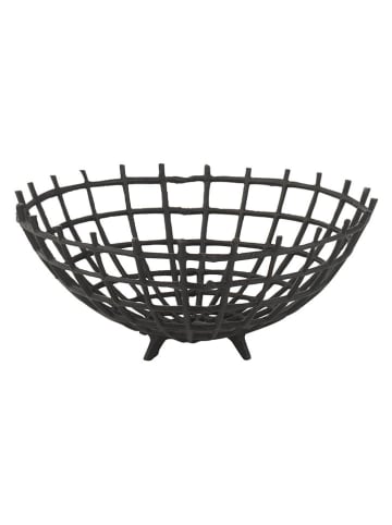 Miska dekoracyjna w kolorze czarnym - wys. 13 x Ø 29,5 cm