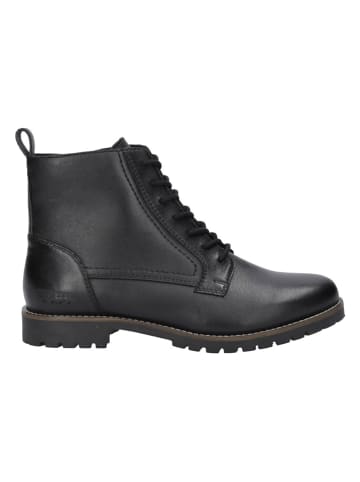 Leren boots "Fenra 03" zwart