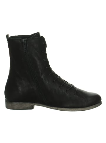 Leren boots "Agrat" zwart