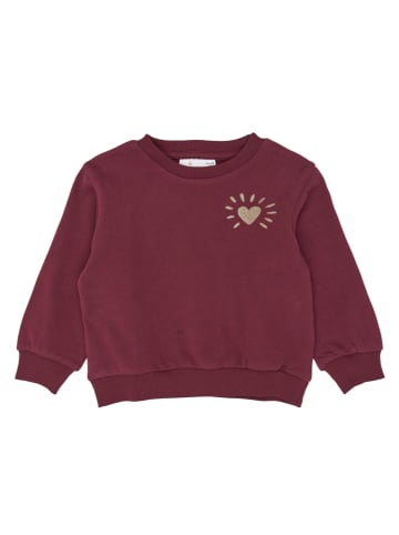 Sweatshirt "Verona" in Bordeaux