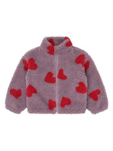 Teddyplüschjacke "Una" in Lila