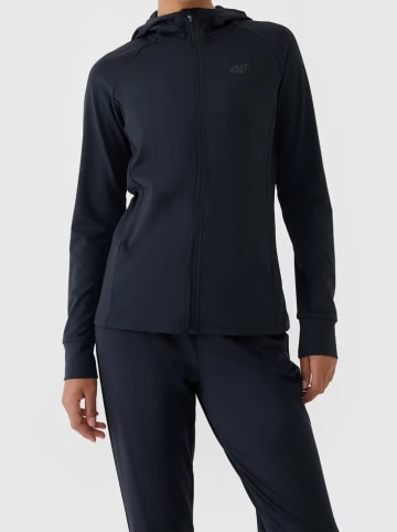 Sweatjacke in Dunkelblau